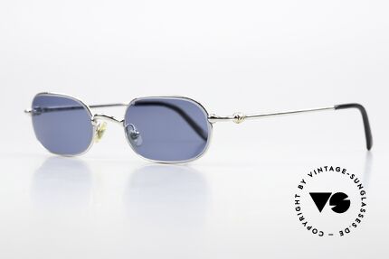 Cartier Orfy - M 90's Shades Platinum Plated, flexible lightweight frame (1st class wearing comfort), Made for Men and Women