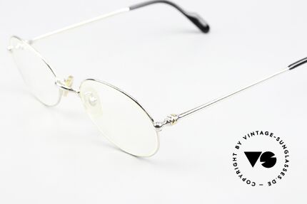 Cartier Saturne - L Rare 53mm Size Platinum, precious, platinum-plated frame in size 53/21, 140mm, Made for Men and Women