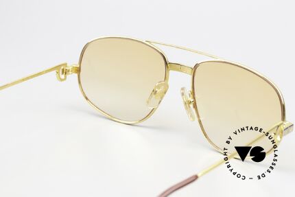 Cartier Romance Santos - M Orange Gradient Sun Lens, NO RETRO eyewear; a rare 35 years old vintage ORIGINAL!, Made for Men and Women Cartier Romance Santos - M Orange Gradient Sun Lens, NO RETRO eyewear; a rare 35 years old vintage ORIGINAL!, Made for Men and Women