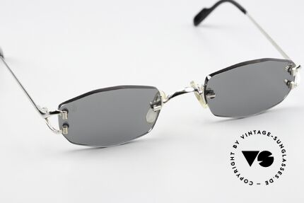 Cartier Capri Platinum Sunglasses 1999, thus, an individual design / size / style is possible, Made for Women