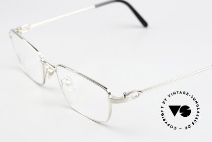 Cartier Tender Platinum Eyeglasses 2009, unworn luxury frame with original case and packing, Made for Men and Women