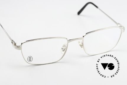 Cartier Tender Platinum Eyeglasses 2009, orig. catalog name: Cartier TENDER T8100666, Platin, Made for Men and Women
