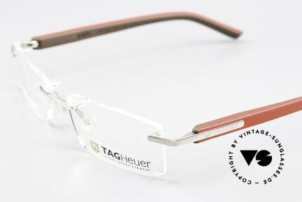 Tag Heuer 8109 Trends Rimless Avantgarde Frame, dynamic racing eyeglasses (Avant-Garde Eyewear), Made for Men