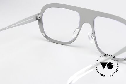 Theo Belgium Bientot Pure Titanium Art Eyewear, unworn; like all our unique THEO eyewear specs, Made for Men and Women