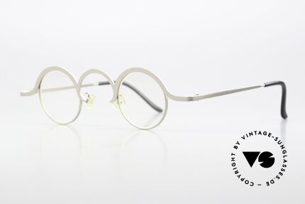 Theo Belgium Feu Artistic Round Eyewear, made for individualists (anti-mainstream), Made for Men and Women
