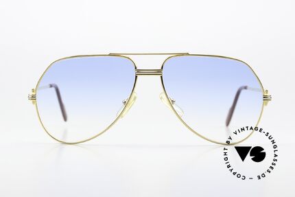 Cartier Vendome LC - M Light Blue Gradient Lenses, mod. "Vendome" was launched in 1983 & made till 1997, Made for Men and Women Cartier Vendome LC - M Light Blue Gradient Lenses, mod. "Vendome" was launched in 1983 & made till 1997, Made for Men and Women