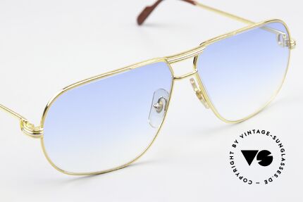 Cartier Tank - L With Light Blue Sun Lenses, unworn with orig. packing (hard to find in this condition), Made for Men Cartier Tank - L With Light Blue Sun Lenses, unworn with orig. packing (hard to find in this condition), Made for Men