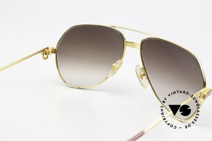 Cartier Vendome Santos - M Brown Gradient Sun lenses, unworn rarity: hard to find in this condition, these days, Made for Men Cartier Vendome Santos - M Brown Gradient Sun lenses, unworn rarity: hard to find in this condition, these days, Made for Men