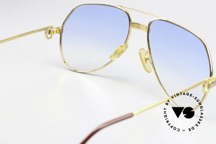 Cartier Vendome Santos - M Light Blue Gradient Lenses, unworn rarity: hard to find in this condition, these days, Made for Men and Women