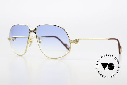 Cartier Panthere G.M. - L Blue Gradient Sun Lenses, mod. "Panthère" was launched in 1988 and made till 1997, Made for Men Cartier Panthere G.M. - L Blue Gradient Sun Lenses, mod. "Panthère" was launched in 1988 and made till 1997, Made for Men