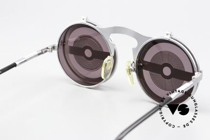 Hi Tek London Flip Up Sunglasses Steampunk, Size: small, Made for Men and Women