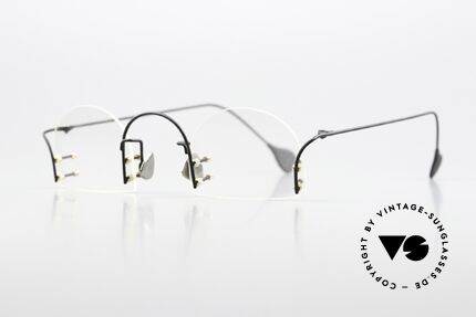 Paul Chiol 2000 Lens Shape Can Be Changed, unworn masterpiece for lovers of rimless glasses, Made for Men and Women