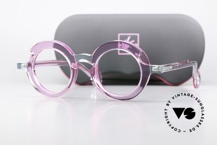 Theo Belgium Sara Ladies Frame Round Acetate, avant-garde designer eyeglasses in TOP quality, Made for Women