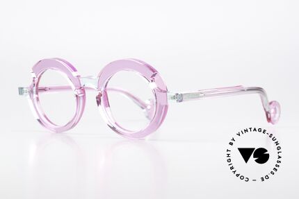 Theo Belgium Sara Ladies Frame Round Acetate, unworn; like all our vintage Theo eyewear specs, Made for Women