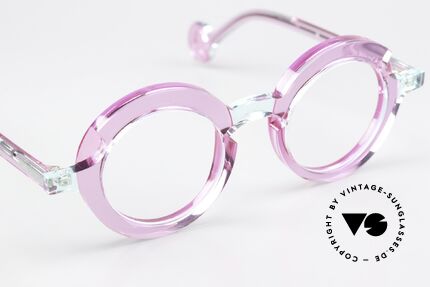 Theo Belgium Sara Ladies Frame Round Acetate, Size: medium, Made for Women