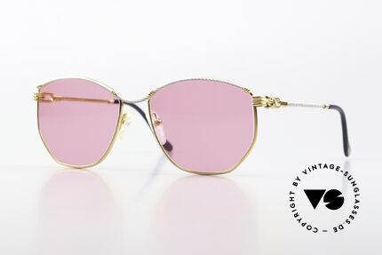 Fred Cythere - M Pink Ladies Sunglasses 90s Details
