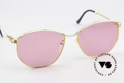 Fred Cythere - M Pink Ladies Sunglasses 90s, NO RETRO, but a precious old original, in size 55/16, Made for Women Fred Cythere - M Pink Ladies Sunglasses 90s, NO RETRO, but a precious old original, in size 55/16, Made for Women