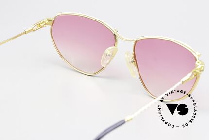 Fred Alize - L Pink Luxury Sunglasses 90's, unworn with new pink-gradient sun lenses; 100% UV, Made for Women Fred Alize - L Pink Luxury Sunglasses 90's, unworn with new pink-gradient sun lenses; 100% UV, Made for Women