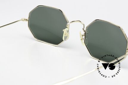 Algha Octag 70's Gold Filled Sunglasses, almost impossible to find these days (size 50/20), Made for Men and Women Algha Octag 70's Gold Filled Sunglasses, almost impossible to find these days (size 50/20), Made for Men and Women