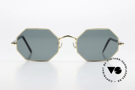 Algha Octag Octagonal 14kt Gold-Filled, 14kt GF (Gold-Filled) frame = filled with real gold, Made for Men and Women