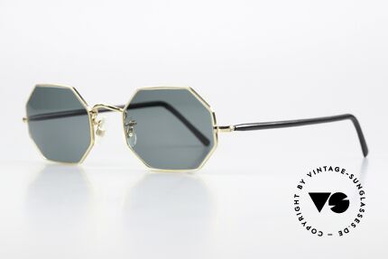 Algha Octag Octagonal 14kt Gold-Filled, OCTAGONAL eyewear design from the late 1970's, Made for Men and Women