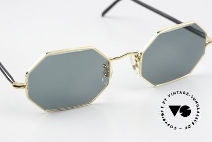 Algha Octag Octagonal 14kt Gold-Filled, unworn rarity, can be fitted with any type of lenses, Made for Men and Women