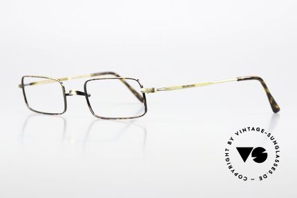 John Lennon - Mind Games Square Vintage Eyeglasses, square eyeglasses in antique gold/chestnut brown, Made for Men and Women John Lennon - Mind Games Square Vintage Eyeglasses, square eyeglasses in antique gold/chestnut brown, Made for Men and Women