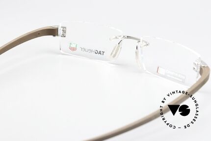 Tag Heuer 7103 Fold Temples Like A Formula 1 Tire, unworn, ruthenium-plated and with full packaging, Made for Men Tag Heuer 7103 Fold Temples Like A Formula 1 Tire, unworn, ruthenium-plated and with full packaging, Made for Men