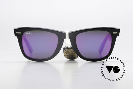 Ray Ban Wayfarer I Special Edition Rose Mirror, rare old B&L USA Wayfarer, Limited Special Edition, Made for Men and Women
