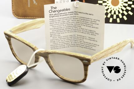 Ray Ban Wayfarer I Woodies B&L USA 80's Wood, Size: medium, Made for Men and Women