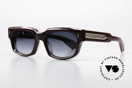 Jacques Marie Mage Mattei Massive Acetate Frame Unisex, color: Wine, Denim Gradient, limited, size 54/21, Made for Men and Women