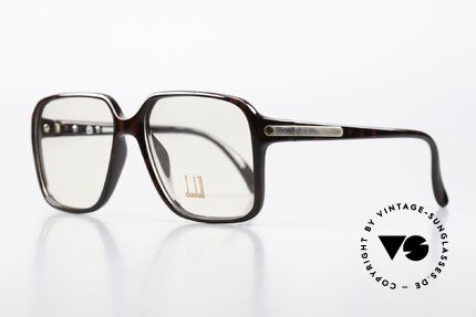 Dunhill 6016 Old Men's Glasses 1983 Optyl, the OPTYL material still looks like new today, Made for Men