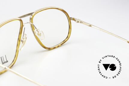 Dunhill 6093 - L Luxury Frame Aviator Style, NO RETRO eyeglasses, but a precious 1990's ORIGINAL, Made for Men
