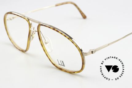 Dunhill 6093 - L Luxury Frame Aviator Style, valuable Optyl-material for a timeless quality; durable!, Made for Men