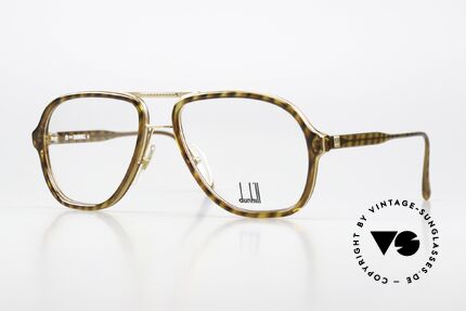 Dunhill 6077 80's Men's Vintage Eyewear Details