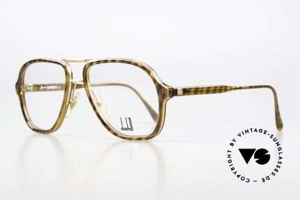 Dunhill 6077 80's Men's Vintage Eyewear, high-end OPTYL material in combination with ..., Made for Men