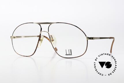 Dunhill 6098 Aviator Glasses 90's Men Details