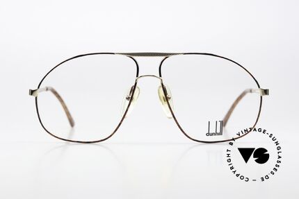 Dunhill 6098 Aviator Glasses 90's Men, extraordinary modified 'aviator design' in size 59/12, Made for Men