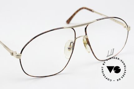 Dunhill 6098 Aviator Glasses 90's Men, NO RETRO eyewear, but a 35 years old designer piece!, Made for Men