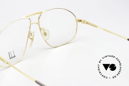 Dunhill 6098 Interesting 90's Aviator Specs, the metal frame can be glazed with lenses of any kind, Made for Men