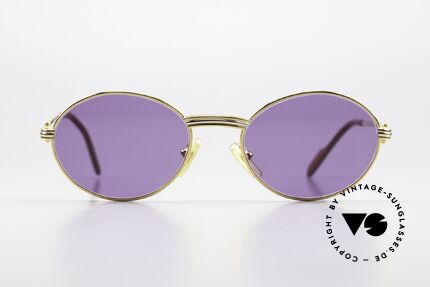 Cartier Saint Honore - S Shortened 125mm Temples, oval and timeless design, in SMALL size 49°18, 125, Made for Women