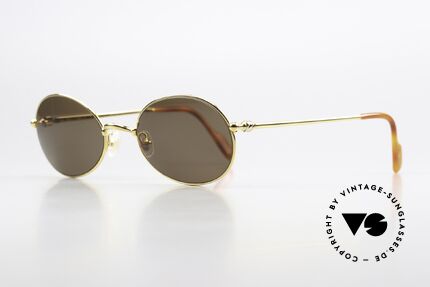 Cartier Saturne - L Luxury Shades Oval 90's, Saturn: Ancient Roman god & planet in the Solar System, Made for Men and Women