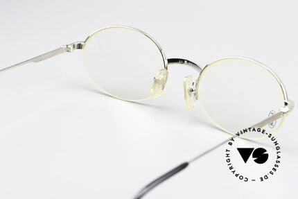 Cartier Manhattan - M Semi Rimless 90's Frame, NO retro eyeglasses; an old original from app. 1998!, Made for Men and Women