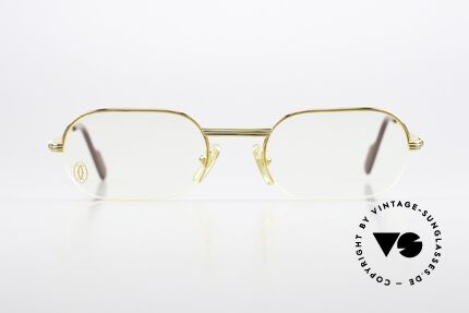 Cartier Ascot - M Semi Rimless Eyeglasses 90s, "Ascot" named after the famous British horse race track, Made for Men and Women