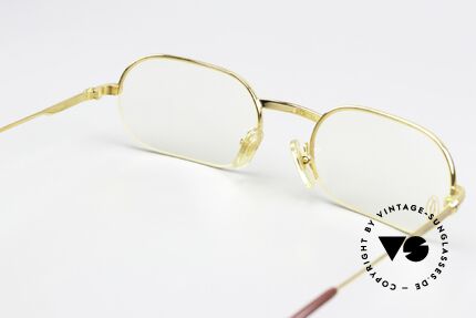 Cartier Ascot - M Semi Rimless Eyeglasses 90s, NO retro eyeglasses; but a vintage rarity from app. '97, Made for Men and Women
