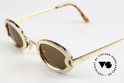 Christian Dior 2916 Limited Edition Shades 1995, very precious (amber-colored and 22kt gold-plated), Made for Women Christian Dior 2916 Limited Edition Shades 1995, very precious (amber-colored and 22kt gold-plated), Made for Women