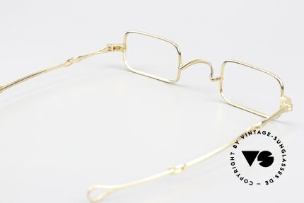 Lunor I 13 Telescopic Square Reading Frame Telescope, the metal frame should of course be optically glazed, Made for Men and Women