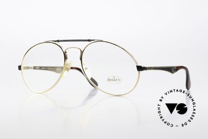 Bugatti 11941 80's Luxury Eyeglasses Men, cool Bugatti design, directly from the 1980´s, Made for Men