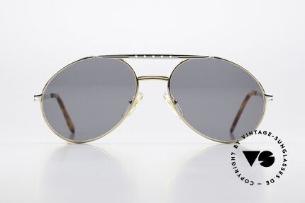 Bugatti 02926 Men's Sunglasses 1980's Large, made around 1985 in France (1st class spring hinges), Made for Men