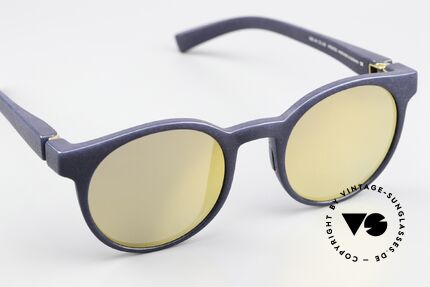 Mykita Mylon Omega Mirrored Zeiss Sun Lenses, unworn with ZEISS lenses; 100% UV protection, Made for Men and Women